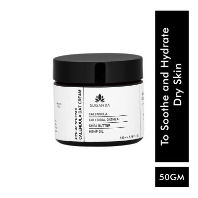 Suganda: Calendula Oat Cream Moisturiser - 50gm