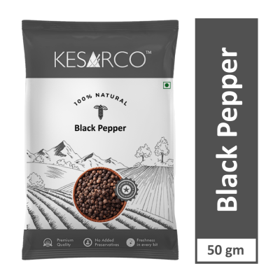 KesarCo: Black Pepper - 50gm