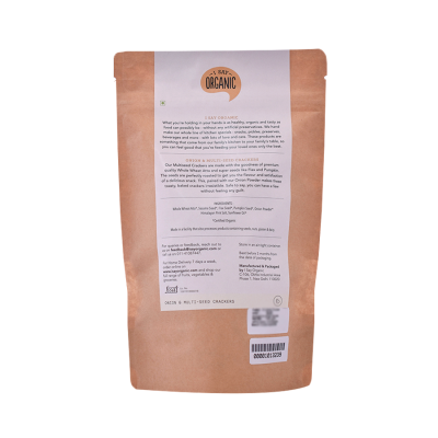 I say organic: Onion Multi Seed Cracker - 100g