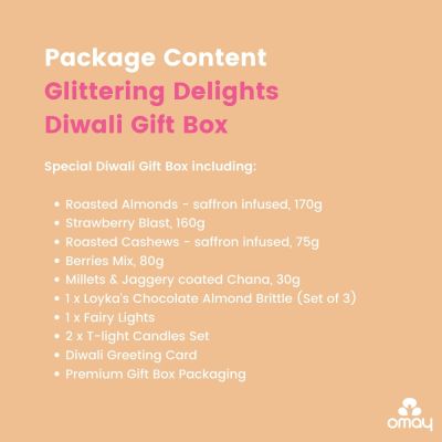 Omay Foods: Glittering Delights Diwali Gift Box