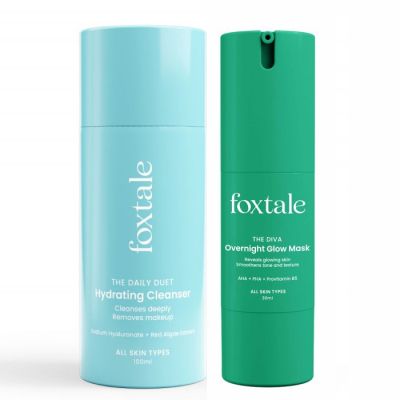 Foxtale: Glow Mask & Face Wash Combo