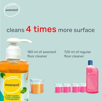 awenest: Plant Based Floor Cleaner Concentrate Refill Pack - 180ml