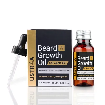 Ustraa: Beard Growth Oil Advanced - 60ml