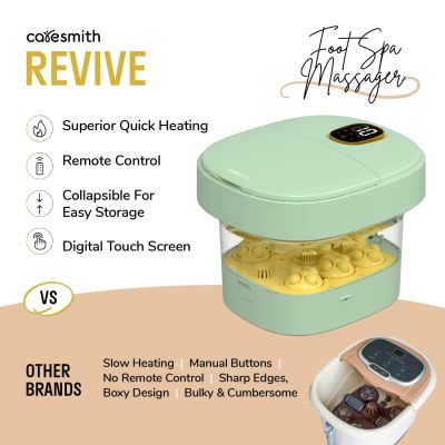 Caresmith: Revive Foldable Foot Spa Massager