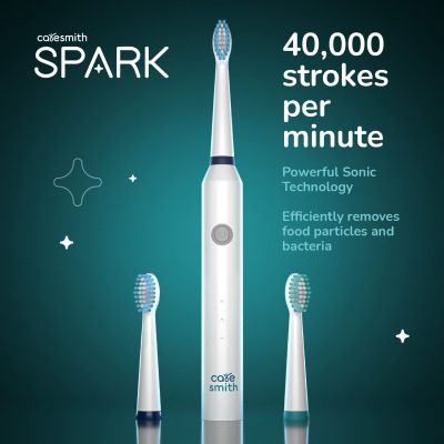 Caresmith: Spark Rechargeable Electric Toothbrush - White