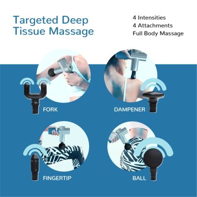 Caresmith: Charge Go Cordless Massage Gun - Multicolor