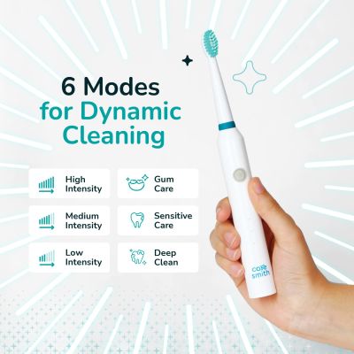 Caresmith: Spark Rechargeable Electric Toothbrush - White