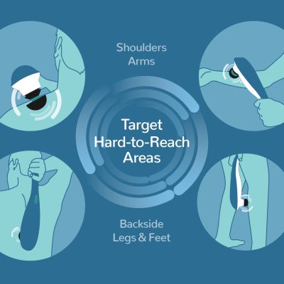 Caresmith: Charge Hammer Electric Handheld Massager - Blue