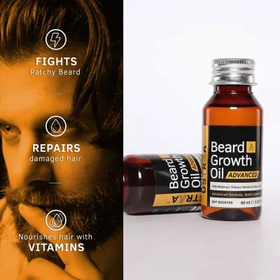 Ustraa: Beard Growth Oil Advanced - 60ml