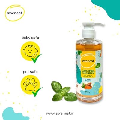 awenest: Plant Based Floor Cleaner Concentrate with Dispenser - 180ml