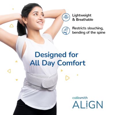 Caresmith: Align Back Posture Corrector - Size 4
