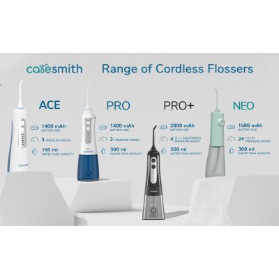 Caresmith: Neo Cordless Oral Flosser - Green