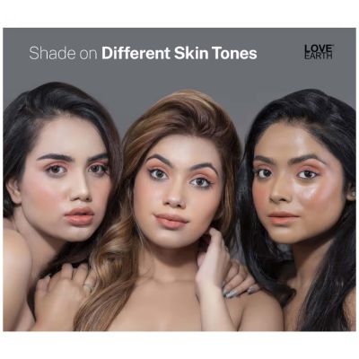 Love Earth: Blush - Lips - Eyelids Palette - 16gm