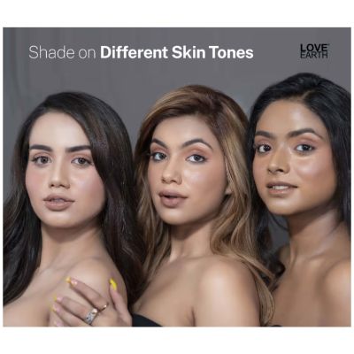 Love Earth: Blush - Lips - Eyelids Palette - 16gm