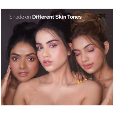 Love Earth: Blush - Lips - Eyelids Palette - 16gm