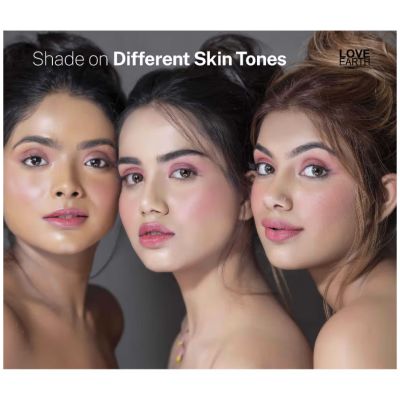 Love Earth: Blush - Lips - Eyelids Palette - 16gm