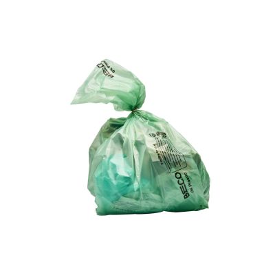 Beco: Compostable Medium 19 X 21 Inches Garbage Bags/Trash Bags/Dustbin Bags 15 Pieces - Pack of 3 <br /><span style="font-size:16px;">Buy 2 get 1 free</span>