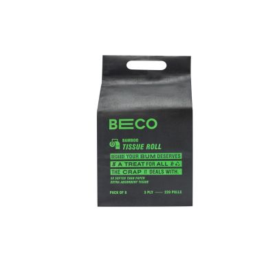 Beco: Bambooee Tissue Roll (3 Ply) - 220 Pulls - 8in1 (Value Pack)
