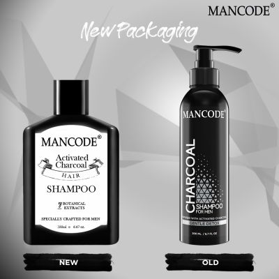 Mancode: Charcoal Shampoo - 200ml