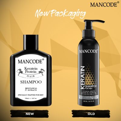 Mancode: Keratin Shampoo - 200ml