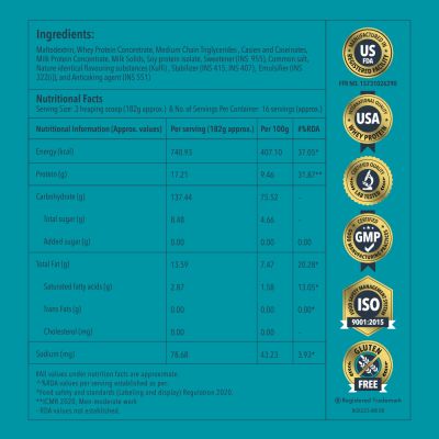Proathlix: Monster Bulk Gainer - Kulfi - 3kg
