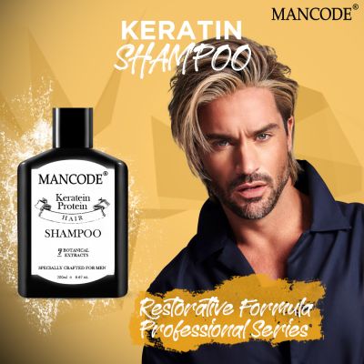 Mancode: Keratin Shampoo - 200ml