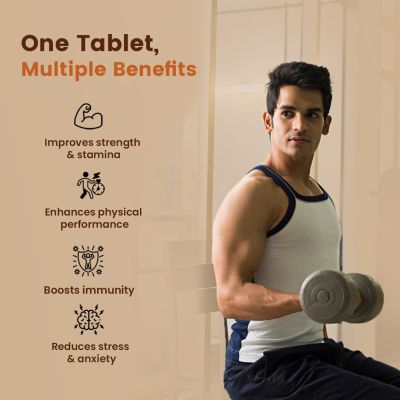 Zingavita: Shilajit Effervescent Tablets 750 mg with Ashwagandha extract - 15Tablets