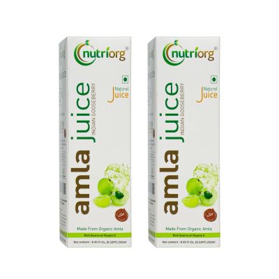 Nutriorg: Amla Juice - 250 ml ( Pack of 2)