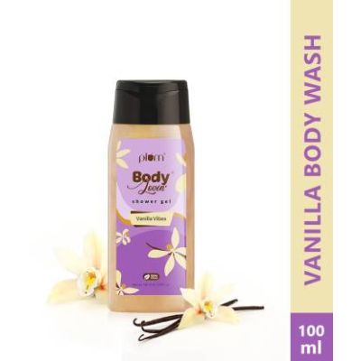 Plum: BodyLovin' Vanilla Vibes Shower Gel -Pack of 1 (100ml each)
