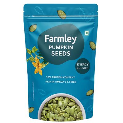 Farmley: Premium Jumbo Pumpkin Seeds Farmley Standee Pouch 200 g