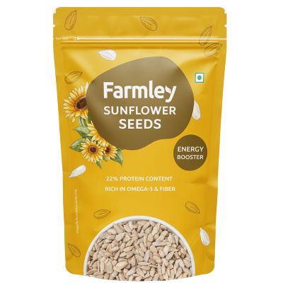 Farmley: Premium Sunflower Seeds Farmley Standee Pouch 200 g