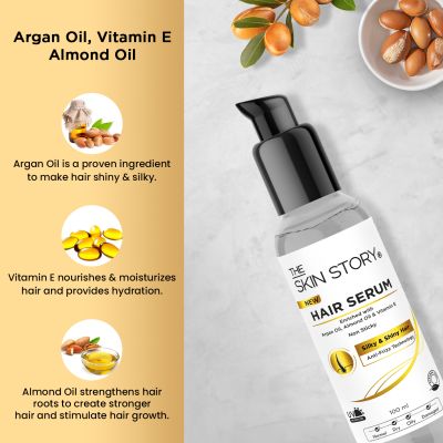 The Skin Story: Hair Serum - Non Sticky - UV Protection - 100 ml