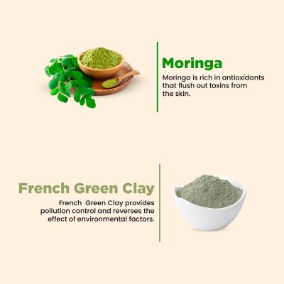 The Skin Story: Hydrating Moringa Face Pack - 100 gm
