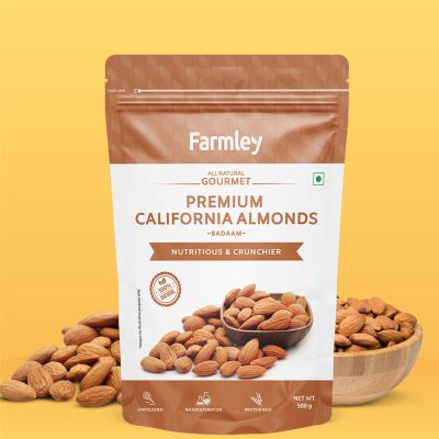 Farmley: Premium California Almonds Farmley Standee Pouch 500 g [CLONE]