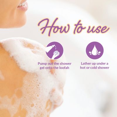 Plum: BodyLovin' Vanilla Vibes Shower Gel -Pack of 1 (100ml each)