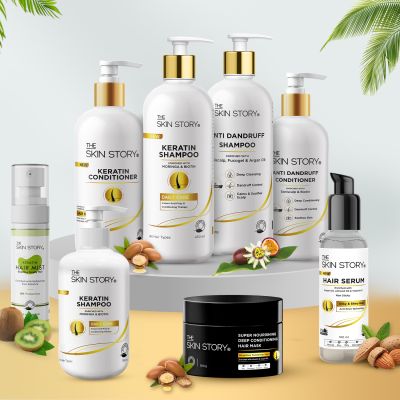 The Skin Story: Hair Serum - Non Sticky - UV Protection - 100 ml