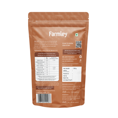 Farmley: Premium California Almonds Farmley Standee Pouch 500 g [CLONE]