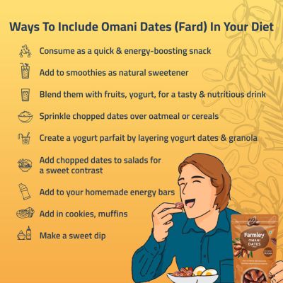Farmley: Premium Omani Fard Dates Farmley standee pouch 400 g