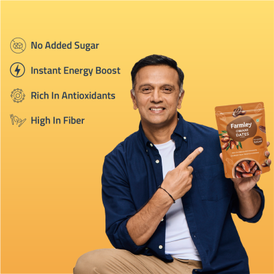 Farmley: Premium Omani Fard Dates Farmley standee pouch 400 g