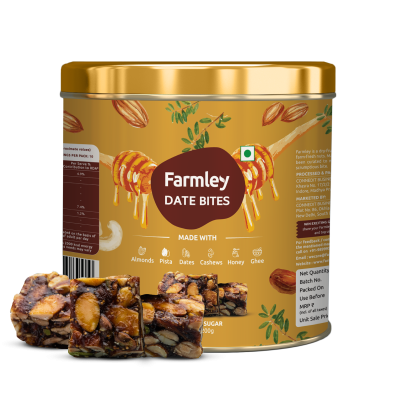 Farmley: Date Bites Farmley Tin Jar 180 g