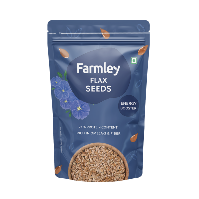 Farmley: Premium Flax Seeds Farmley Standee Pouch 200 g
