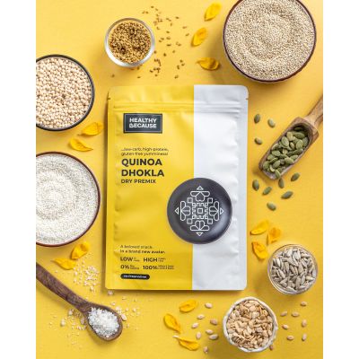 Healthy Because: Quinoa Dhokla Premix, 800 Gms