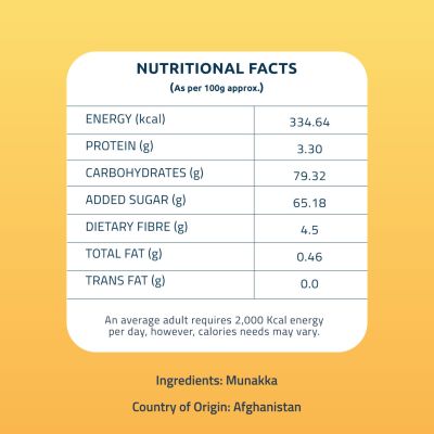 Farmley: Premium Munakka Farmley Standee Pouch 200 g