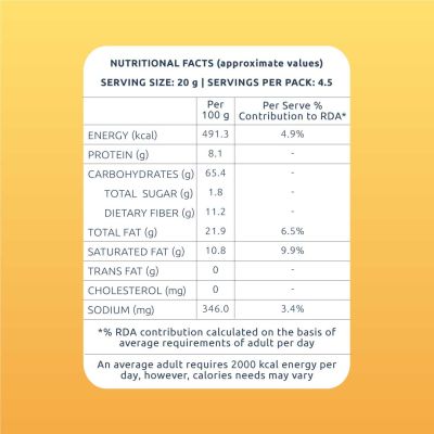 Farmley: Roasted & Flavored Makhana - Peri Peri Farmley Jar 83 g
