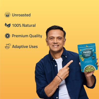 Farmley: Premium Jumbo Pumpkin Seeds Farmley Standee Pouch 200 g