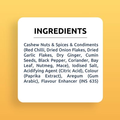 Farmley: Roasted Thai Chilli Cashew - Farmley Standee Pouch 200 g