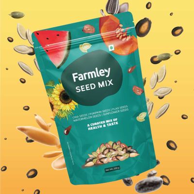 Farmley: Seed Mix Farmley Standee Pouch 200 g