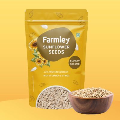 Farmley: Premium Sunflower Seeds Farmley Standee Pouch 200 g