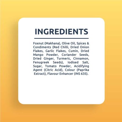 Farmley: Roasted & Flavored Makhana - Tangy Tomato Farmley Jar 83 g