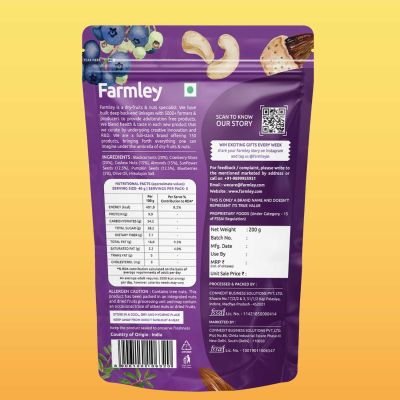 Farmley: Trail Mix Farmley Standee Pouch 200 g